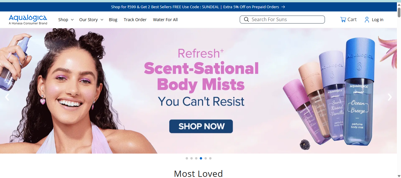 Herbal Consmetic Ecommerce Website